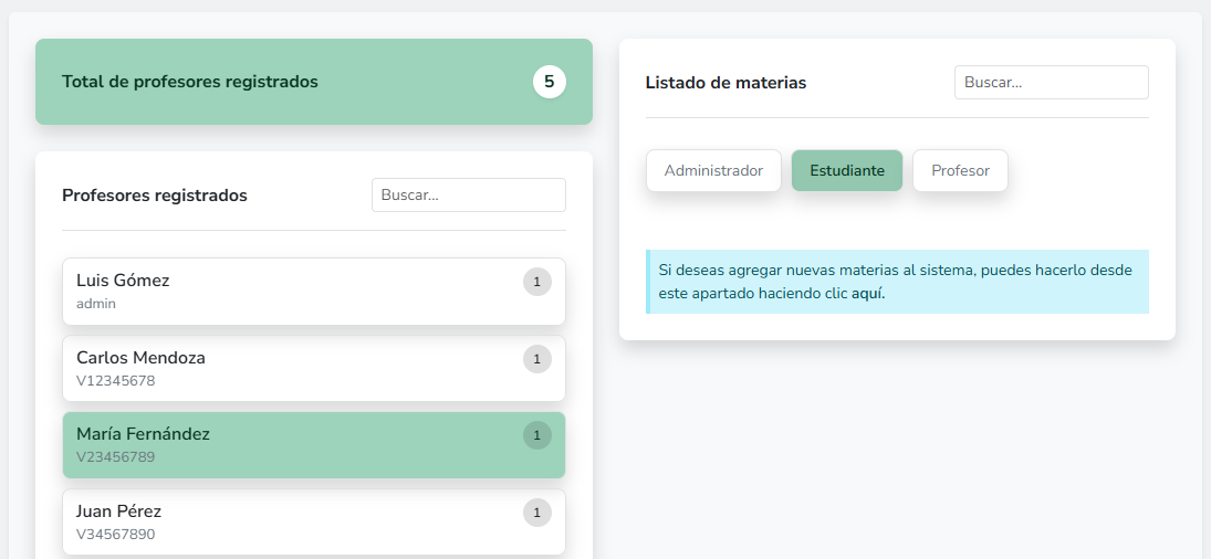 Creación de usuarios y roles